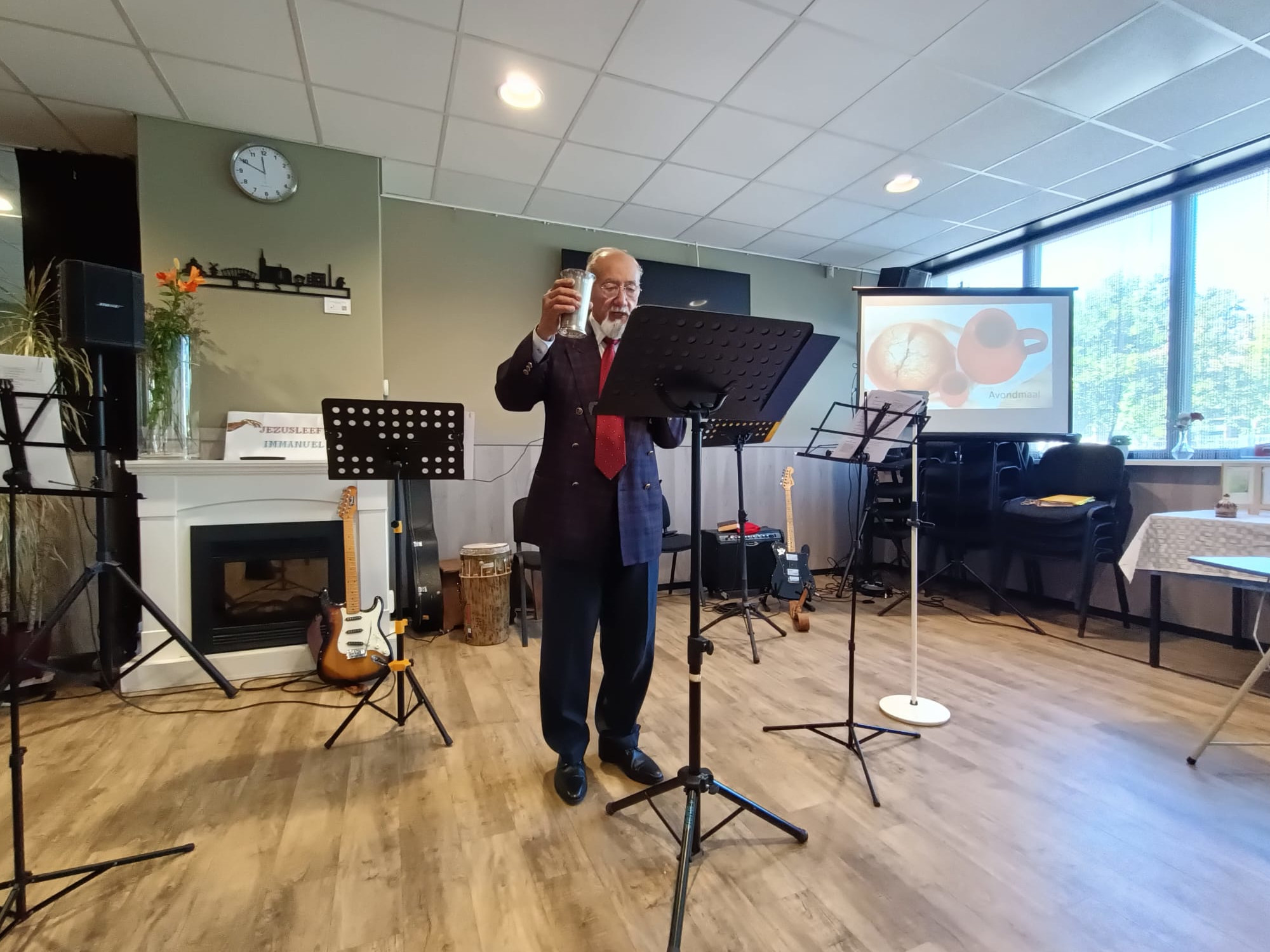 Heilig avondmaal - wijn Image